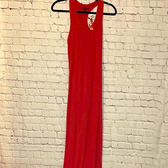 Hot Kiss Dresses & Skirts - Hot Kiss Pink Racerback Tank Maxi Dress NWT